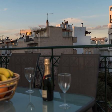Ferienwohnung Penthouse With Acropolis View 8Ppl, 140Sqm Athen Exterior foto