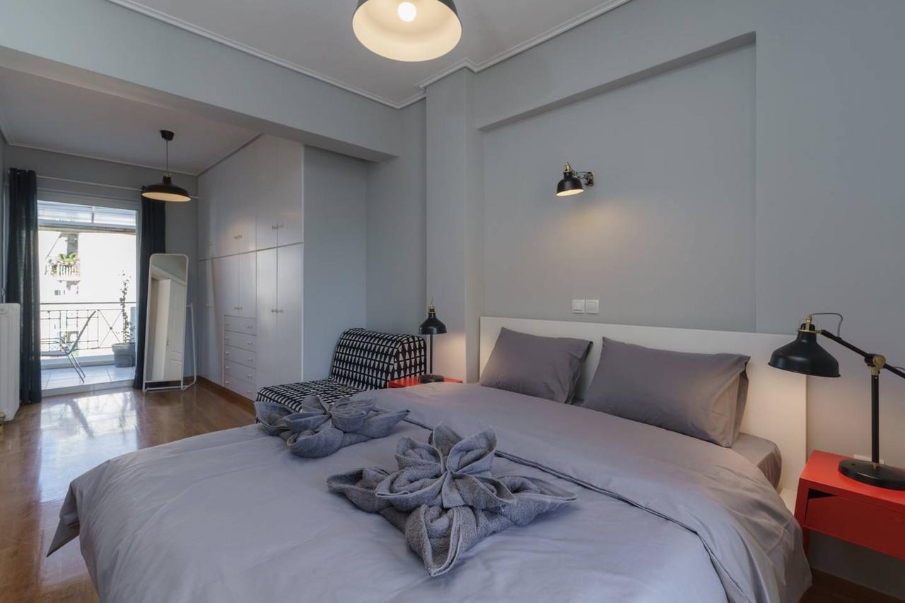 Ferienwohnung Penthouse With Acropolis View 8Ppl, 140Sqm Athen Exterior foto