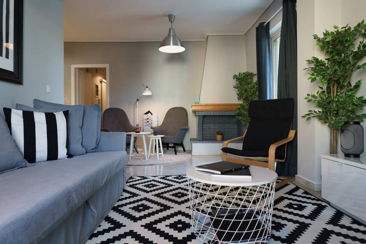 Ferienwohnung Penthouse With Acropolis View 8Ppl, 140Sqm Athen Exterior foto