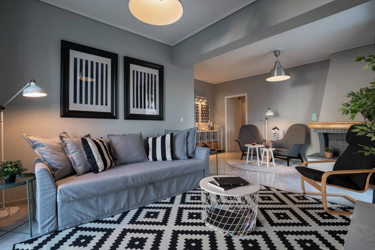 Ferienwohnung Penthouse With Acropolis View 8Ppl, 140Sqm Athen Exterior foto