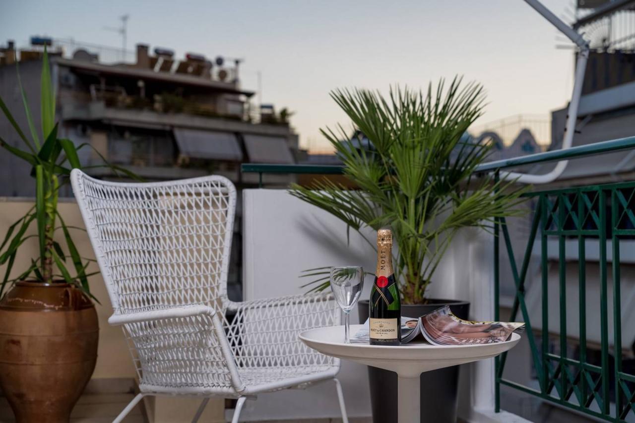 Ferienwohnung Penthouse With Acropolis View 8Ppl, 140Sqm Athen Exterior foto