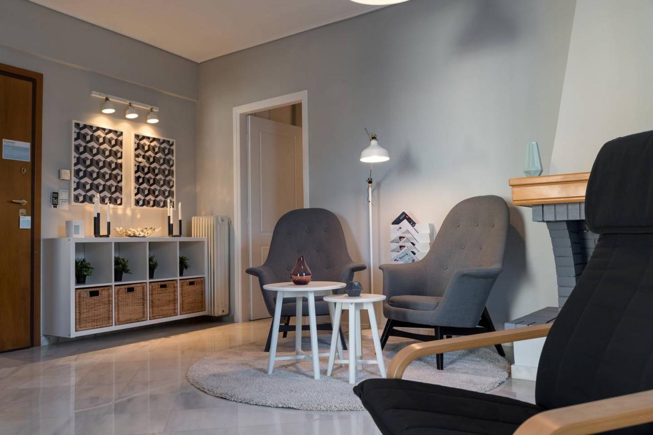 Ferienwohnung Penthouse With Acropolis View 8Ppl, 140Sqm Athen Exterior foto